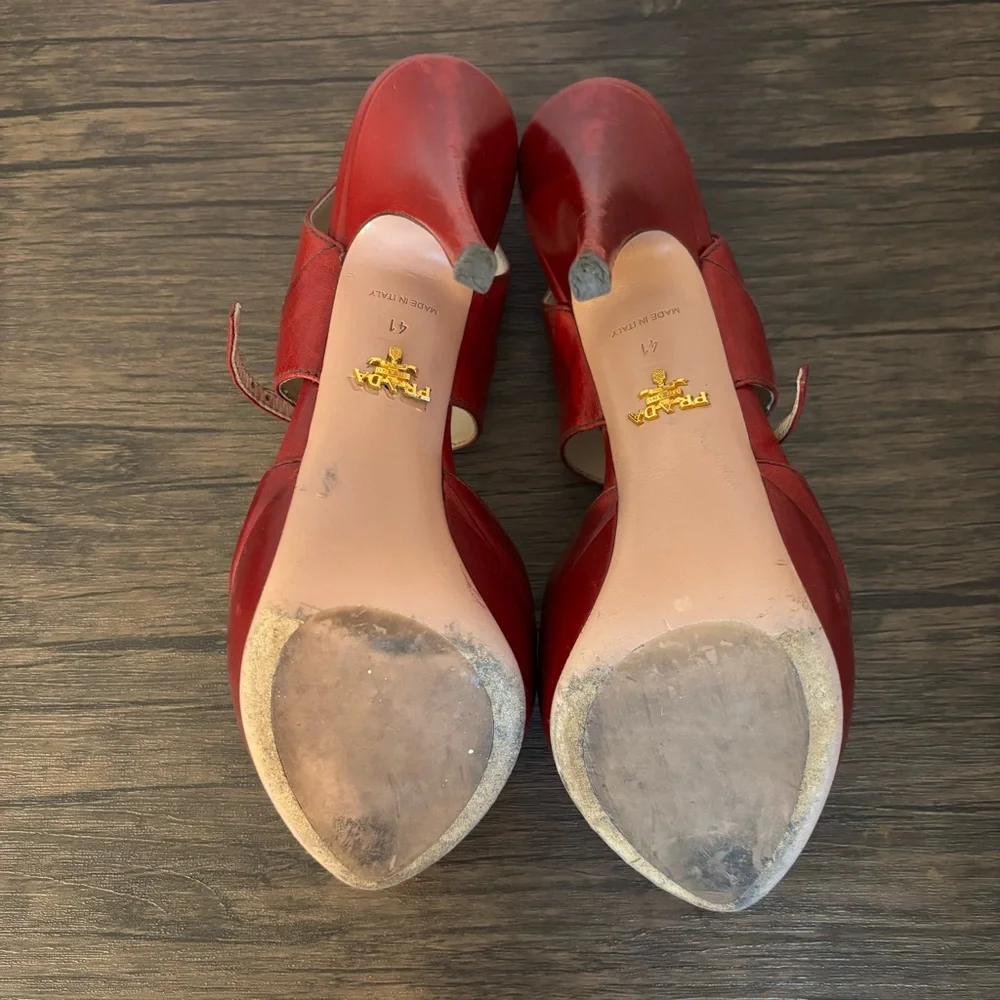 Prada heels shoes size 10.5 - Picture 6 of 9